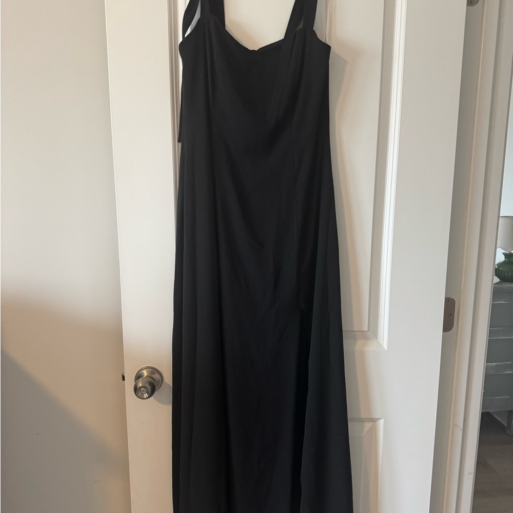 Fame and Partners Black Maxi Dress
